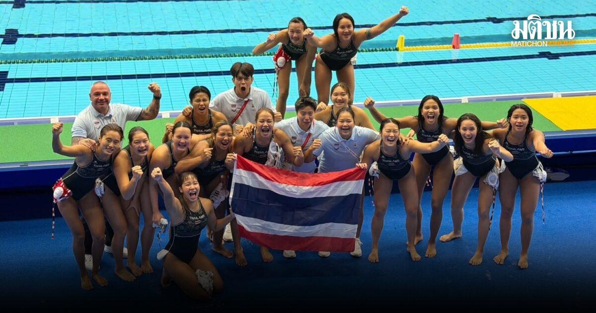Thai Women's Water Polo Team Secures Historic Bronze at 2026 Asian Games