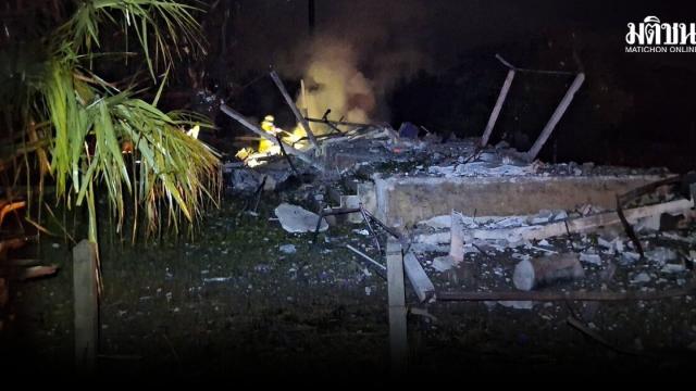 Firework Explosion Destroys Home in Korat Community