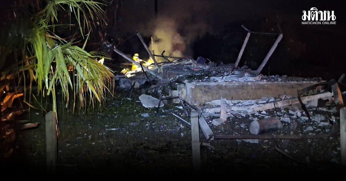 Firework Explosion Destroys Home in Korat Community