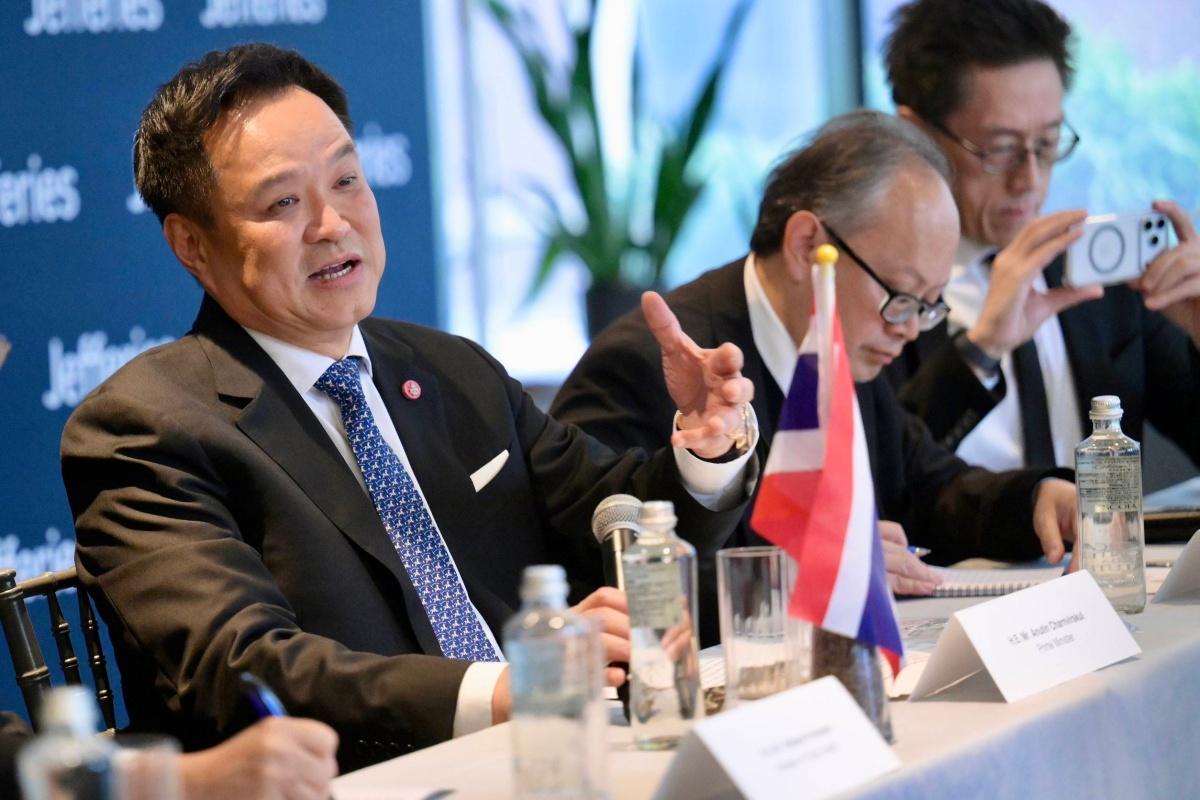 นายกฯ ไทยชูไทยเป็นศูนย์กลาง Data Center ดึงดูดนักลงทุนสหรัฐฯ