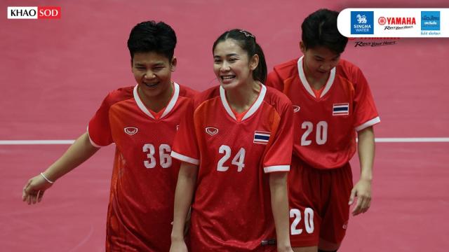 El equipo femenino de sepak takraw de Tailandia asegura la victoria en Nagoya
