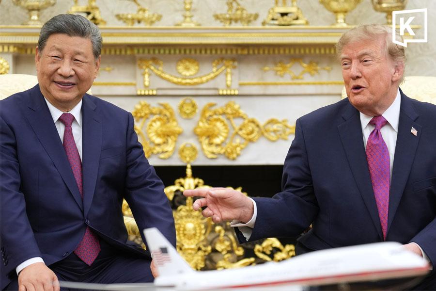 Les présidents Trump et Xi tiennent des pourparlers à enjeux élevés à Washington