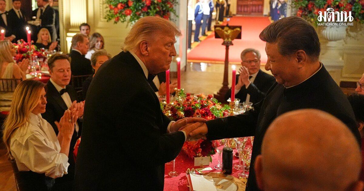 Trump und Xi Jinping besuchen hochkarätiges Abendessen mit Tech-Führungskräften