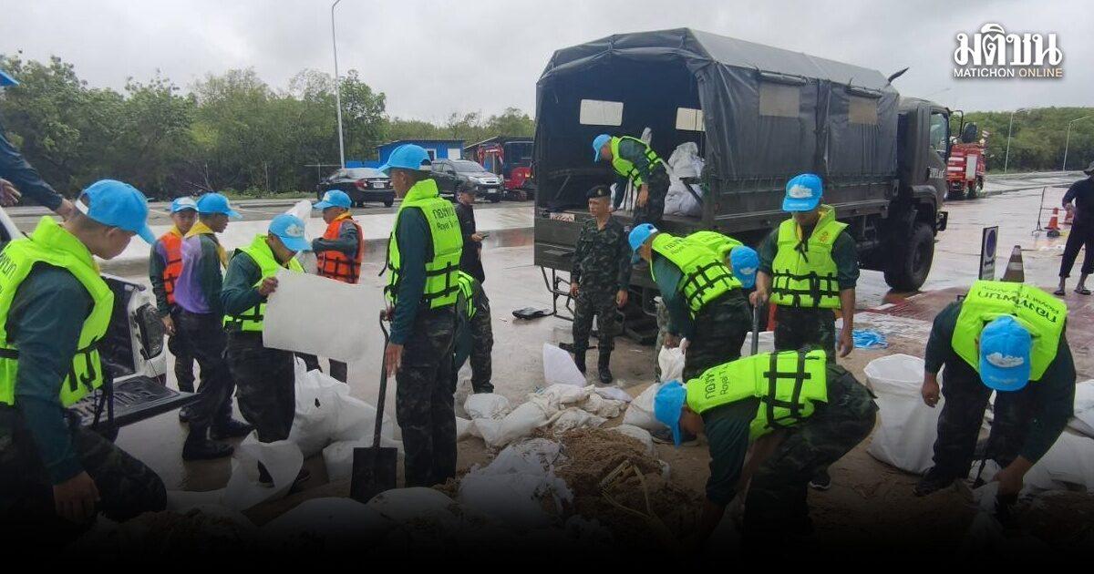 Erste Militärregion mobilisiert Ressourcen für den Umgang mit starken Regenfällen