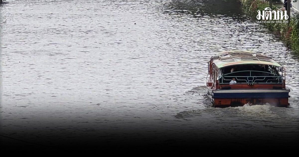 Suspendido el servicio de barcos expresos de Khlong Saen Saep debido a los altos niveles de agua