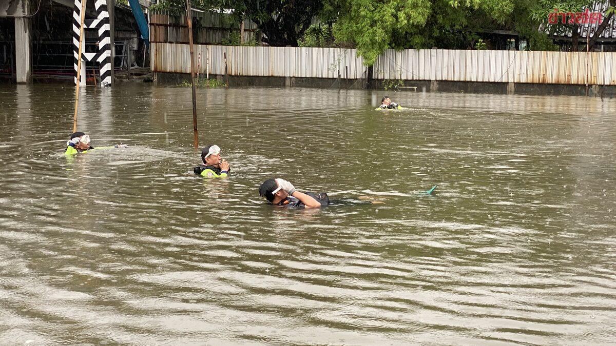 Zwei Brüder ertrinken bei Bootsunfall während Vorbereitungen auf Überschwemmungen in Samut Prakan