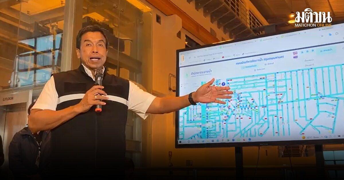Il governatore di Bangkok monitora i livelli del fiume Chao Phraya per timori di inondazioni