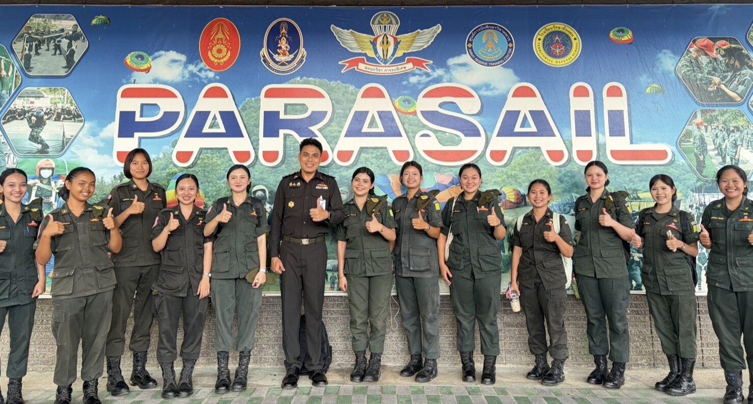 L'Université Suan Sunandha Rajabhat enregistre 689 étudiants officiers de réserve