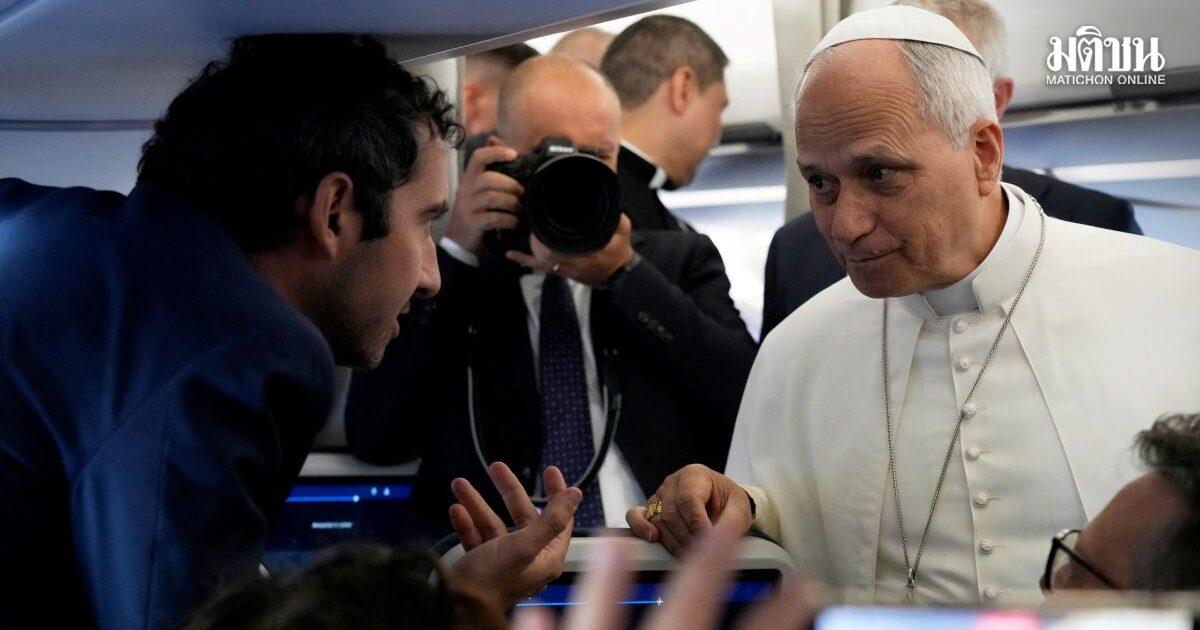 El Papa León expresa su apoyo a la libertad de los medios