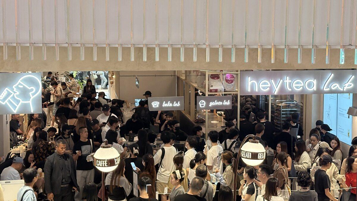 Heytea eröffnet erstes 'Heytea Lab' in Thailand im CentralWorld