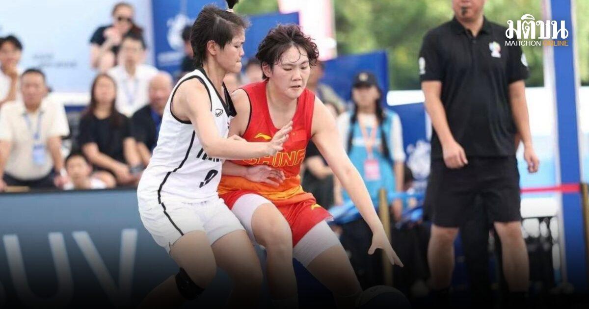 Thailändisches 3x3-Basketballteam der Frauen zieht in die nächste Runde der Asien-Studentenmeisterschaft ein