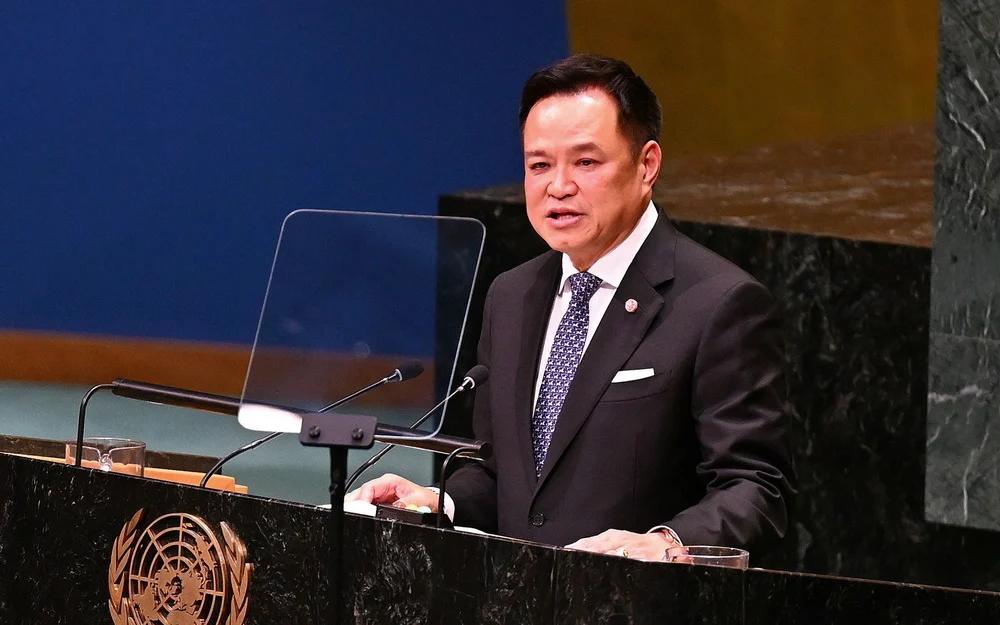 Thailands Premierminister spricht vor der UN-Generalversammlung vor Besuch im Vereinigten Königreich