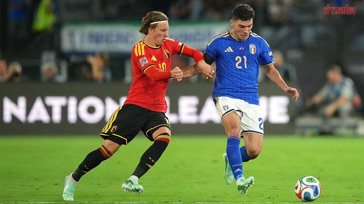 L'Italia fatica sotto la nuova guida nella sconfitta contro il Belgio in UEFA Nations League